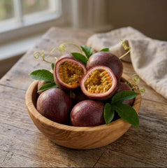 Possum Purple Passion Fruit Live Plant, Self-Fertile Cold Hardy Edible Purple Passionfruit Vine, USDA Zones 7 to 11, Full Sun
