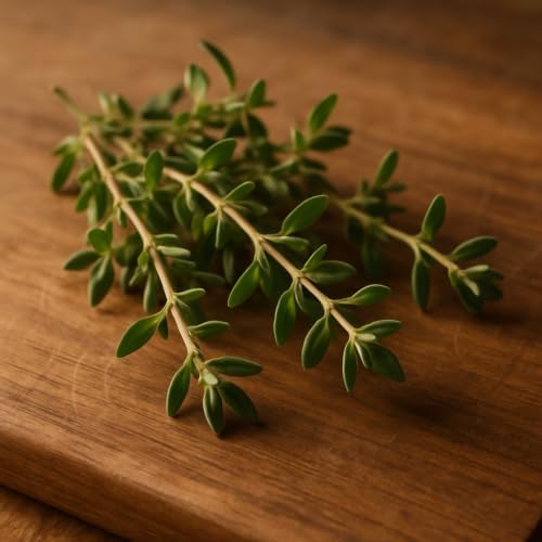 Set of 2 Thyme Lemon Live Plants, Aromatic Culinary Herb Ground Cover, USDA Zones 5 to 9, Full Sun