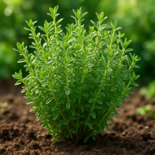 Set of 2 Thyme Lemon Live Plants, Aromatic Culinary Herb Ground Cover, USDA Zones 5 to 9, Full Sun
