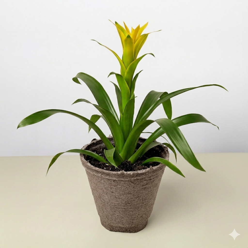 Guzmania Bromeliad 'Yellow' - photo 7