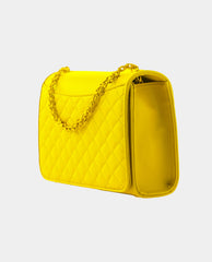 Female's Leather Classic Flap Hand Bag